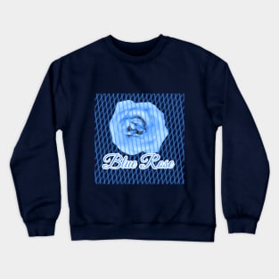 Blue Rose Crewneck Sweatshirt